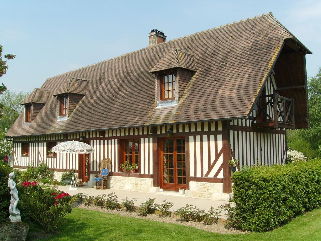 Chambre chez Corinne Fourneville Exterior foto