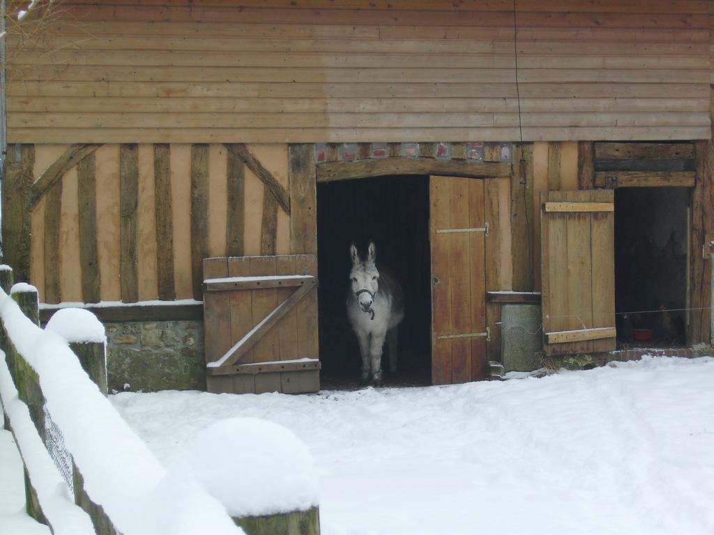 Chambre chez Corinne Fourneville Exterior foto